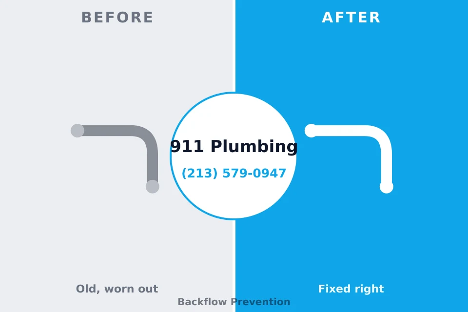 Before and after: plumbing company Walnut Cove, NC